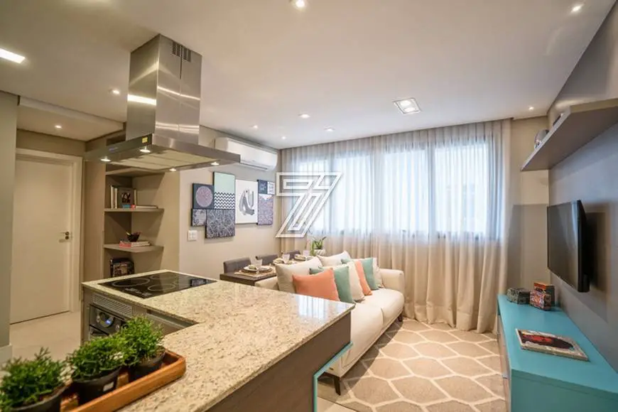 Foto 1 de Apartamento com 1 Quarto à venda, 43m² em São Francisco, Curitiba