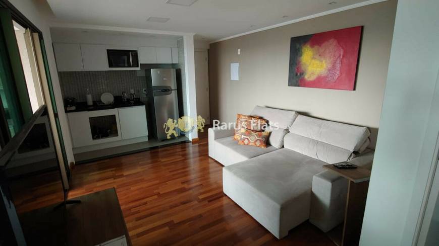 Foto 1 de Flat com 2 Quartos para alugar, 62m² em Brooklin, São Paulo