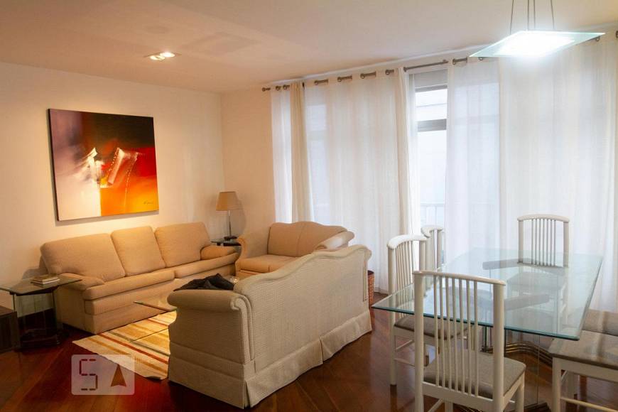 Foto 1 de Apartamento com 3 Quartos para alugar, 121m² em Leblon, Rio de Janeiro