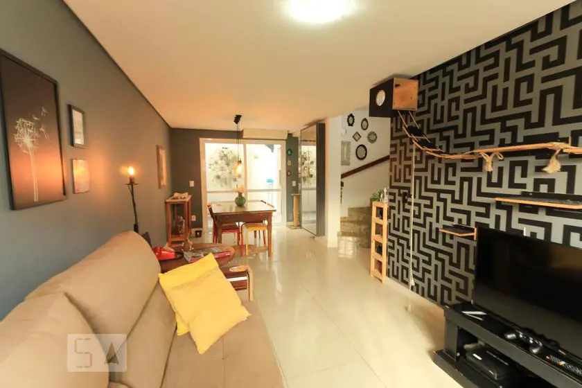 Foto 4 de Casa de Condomínio com 3 Quartos para alugar, 109m² em Santa Tereza, Porto Alegre
