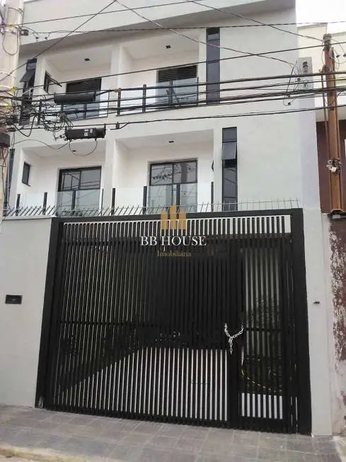 Foto 2 de Sobrado com 3 Quartos à venda, 170m² em Vila Homero Thon, Santo André
