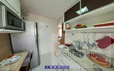 Foto 4 de Apartamento com 2 Quartos à venda, 45m² em Jardim Utinga, Santo André