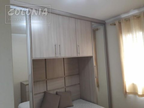 Foto 4 de Apartamento com 2 Quartos à venda, 51m² em Vila Tibirica, Santo André