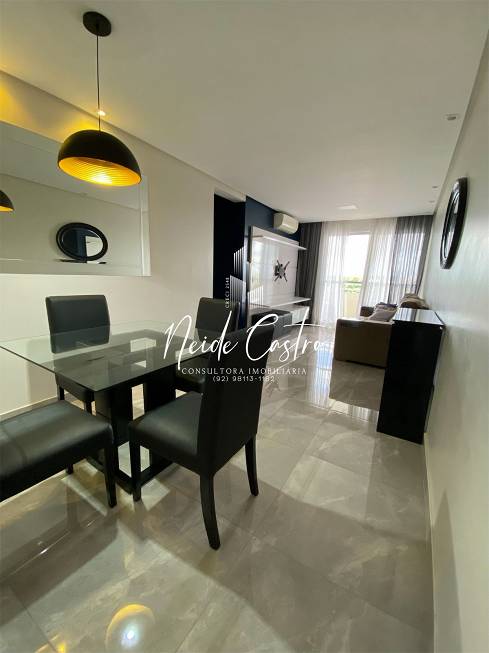 Foto 1 de Apartamento com 3 Quartos para alugar, 84m² em Flores, Manaus