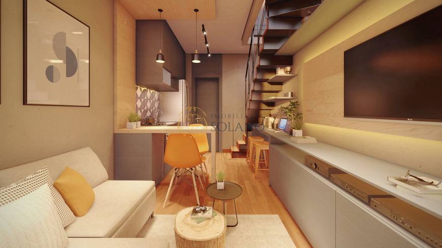 Foto 1 de Apartamento com 1 Quarto à venda, 28m² em Novo Mundo, Curitiba
