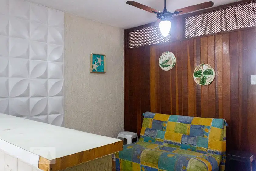 Foto 1 de Apartamento com 1 Quarto para alugar, 31m² em Aviação, Praia Grande