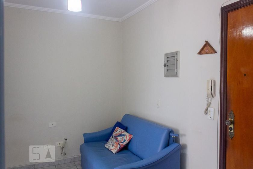 Foto 3 de Apartamento com 1 Quarto para alugar, 40m² em Vila Tupi, Praia Grande