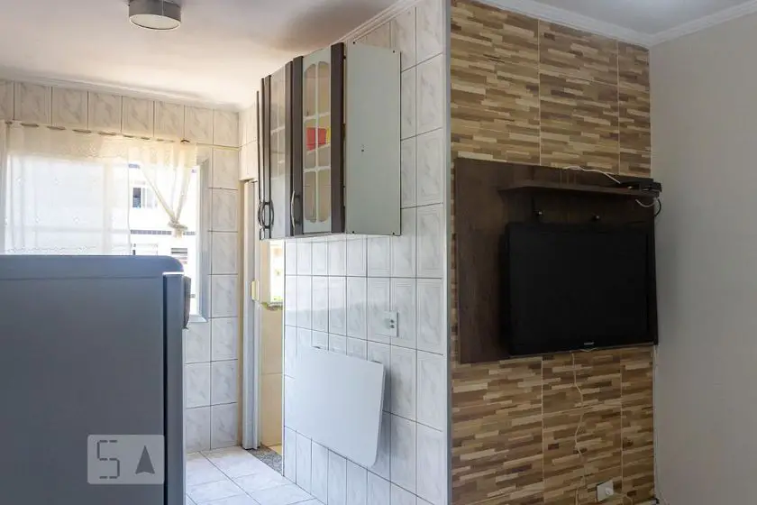 Foto 4 de Apartamento com 1 Quarto para alugar, 40m² em Vila Tupi, Praia Grande