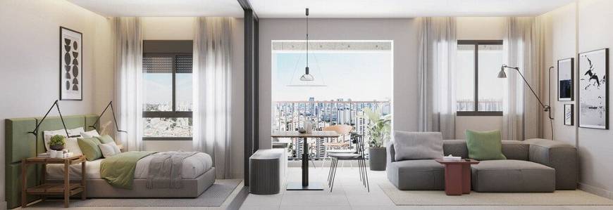 Foto 4 de Apartamento com 2 Quartos à venda, 56m² em Brooklin, São Paulo