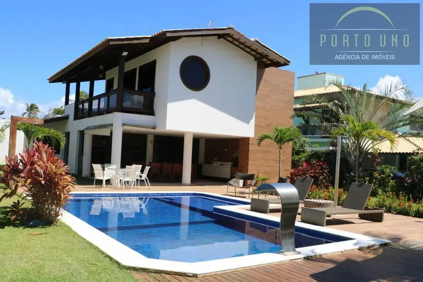 Foto 1 de Casa de Condomínio com 5 Quartos à venda, 280m² em Guarajuba, Camaçari