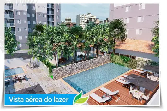 Foto 2 de Apartamento com 2 Quartos à venda, 45m² em Wanel Ville, Sorocaba