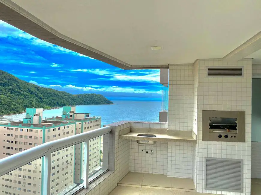 Foto 1 de Apartamento com 3 Quartos à venda, 119m² em Canto do Forte, Praia Grande