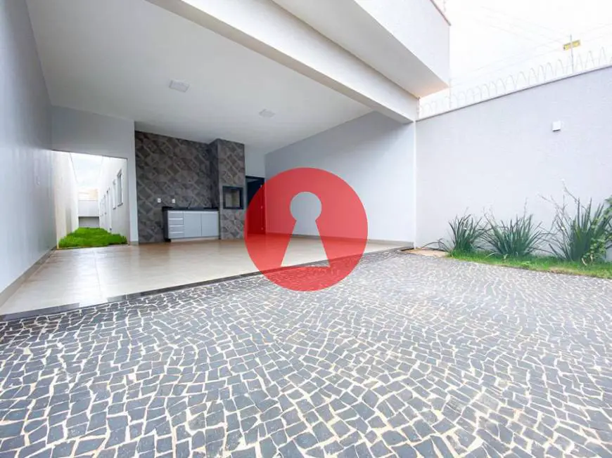 Foto 1 de Casa com 3 Quartos à venda, 124m² em Residencial Solar dos Ataídes 2 Etapa , Rio Verde
