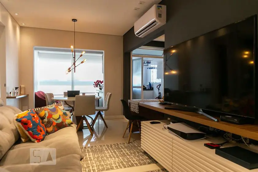 Foto 1 de Apartamento com 2 Quartos para alugar, 80m² em José Menino, Santos