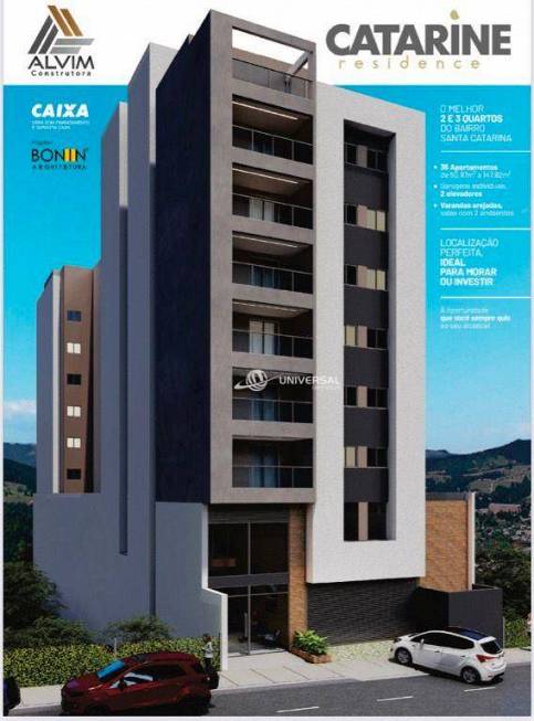 Foto 1 de Cobertura com 2 Quartos à venda, 112m² em Santa Catarina, Juiz de Fora