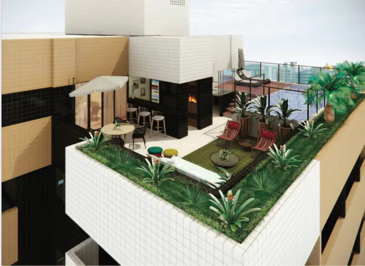 Foto 2 de Apartamento com 1 Quarto à venda, 42m² em Ponta Verde, Maceió