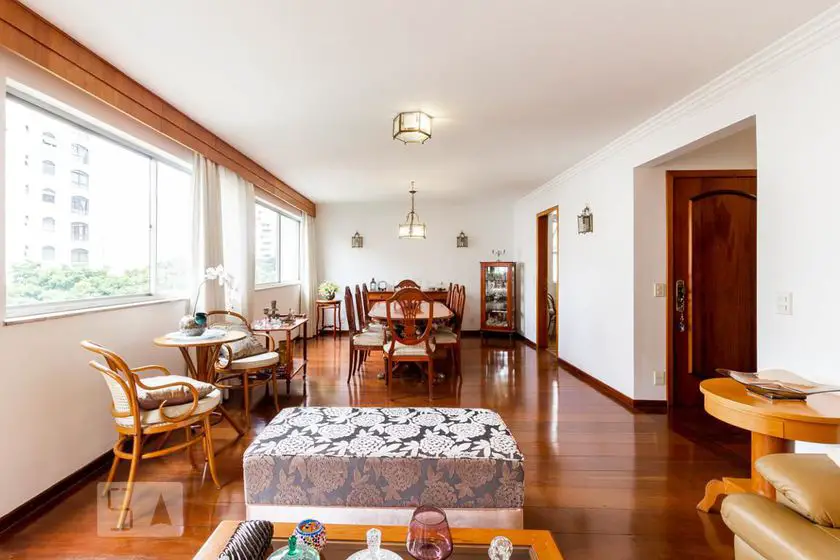 Foto 5 de Apartamento com 4 Quartos para alugar, 172m² em Moema, São Paulo