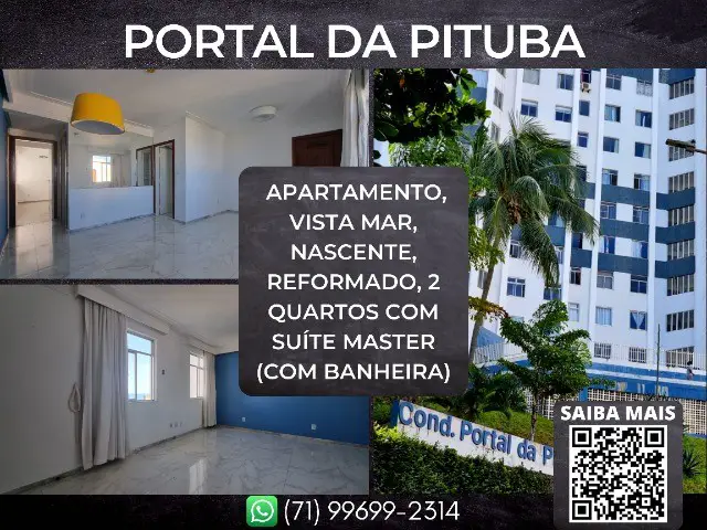 Foto 1 de Apartamento com 2 Quartos à venda, 80m² em Pituba, Salvador