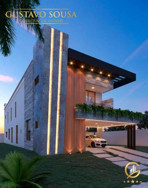 Foto 2 de Casa de Condomínio com 5 Quartos à venda, 457m² em Alphaville Fortaleza, Eusébio