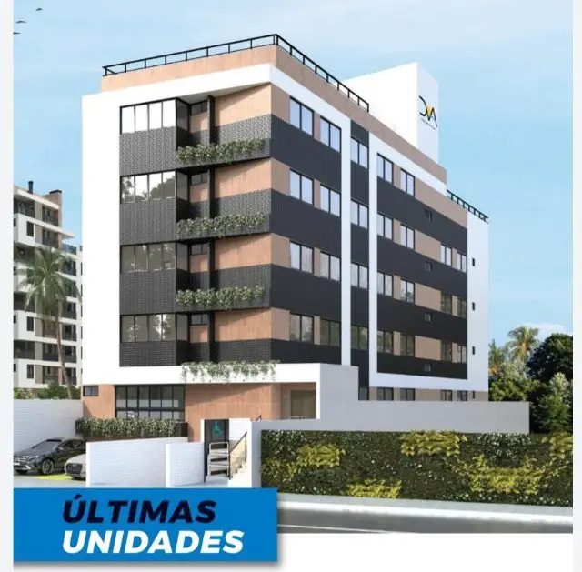 Foto 1 de Apartamento com 1 Quarto à venda, 19m² em Cabo Branco, João Pessoa