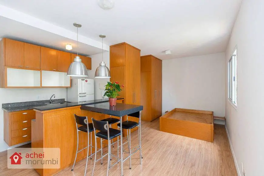 Foto 1 de Apartamento com 1 Quarto à venda, 34m² em Morumbi, São Paulo