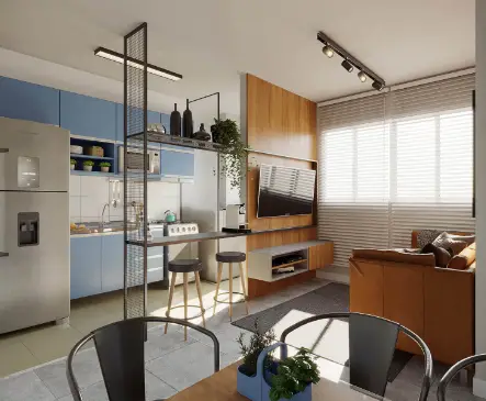 Foto 2 de Apartamento com 1 Quarto à venda, 41m² em Santa Cruz, Rio de Janeiro