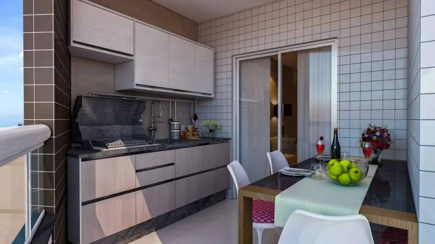 Foto 3 de Apartamento com 2 Quartos à venda, 85m² em Jardim Real, Praia Grande