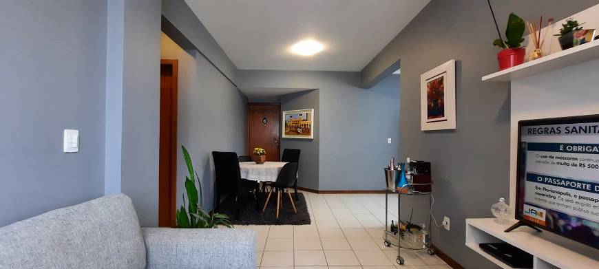 Foto 3 de Apartamento com 2 Quartos à venda, 67m² em Kobrasol, São José
