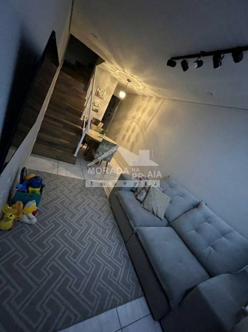 Foto 1 de Casa de Condomínio com 2 Quartos à venda, 60m² em Boqueirão, Praia Grande