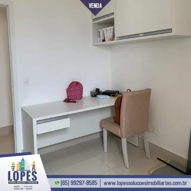 Foto 5 de Apartamento com 3 Quartos à venda, 79m² em Jardim Europa, Cuiabá