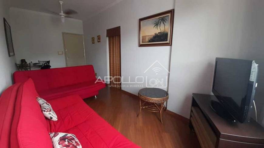 Foto 2 de Apartamento com 1 Quarto à venda, 54m² em Itararé, São Vicente