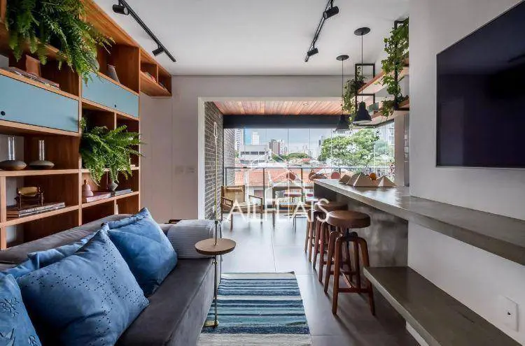 Foto 1 de Apartamento com 1 Quarto para venda ou aluguel, 70m² em Pinheiros, São Paulo