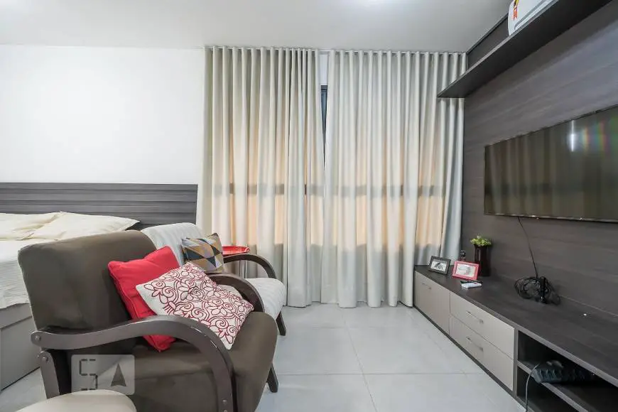 Foto 2 de Apartamento com 1 Quarto à venda, 38m² em Brooklin, São Paulo