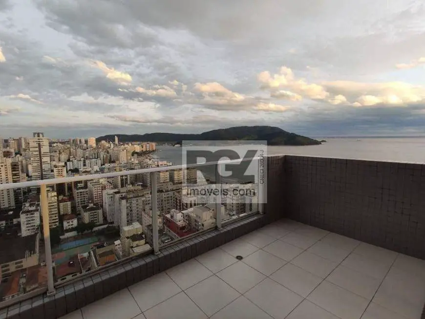 Foto 1 de Apartamento com 4 Quartos para venda ou aluguel, 240m² em Embaré, Santos