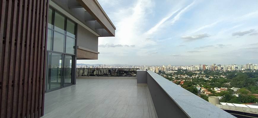 Foto 1 de Cobertura com 4 Quartos à venda, 348m² em Pinheiros, São Paulo