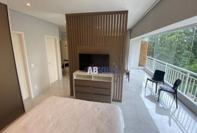 Foto 2 de Apartamento com 1 Quarto para venda ou aluguel, 60m² em Tamboré, Santana de Parnaíba