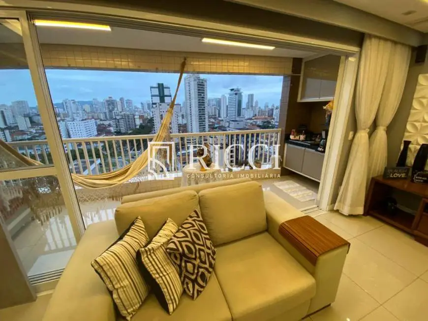 Foto 4 de Apartamento com 3 Quartos à venda, 90m² em Encruzilhada, Santos