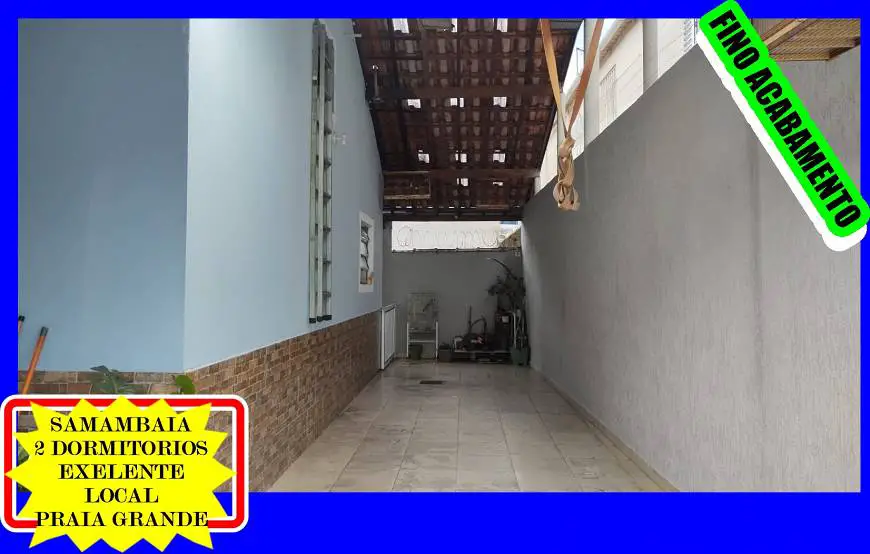 Foto 1 de Casa com 2 Quartos à venda, 130m² em Jardim Samambaia, Praia Grande