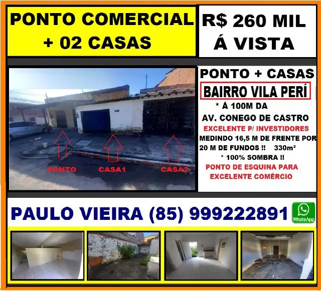 Foto 1 de Casa com 5 Quartos à venda, 330m² em Vila Peri, Fortaleza