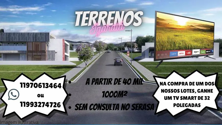 Foto 1 de Lote/Terreno à venda, 1000m² em Vila Galvão, Guarulhos