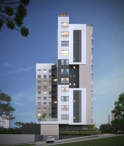 Foto 2 de Apartamento com 3 Quartos à venda, 94m² em Cristo Rei, Curitiba
