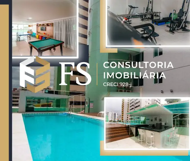 Foto 2 de Apartamento com 4 Quartos à venda, 206m² em Tambaú, João Pessoa