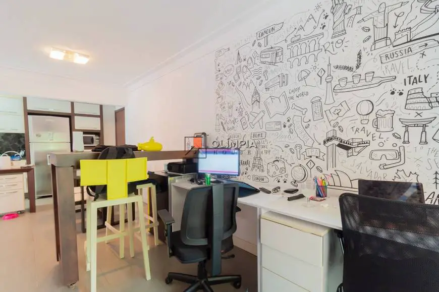Foto 3 de Apartamento com 1 Quarto para alugar, 58m² em Itaim Bibi, São Paulo