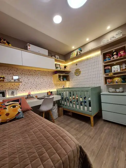 Foto 2 de Apartamento com 3 Quartos à venda, 90m² em Santa Luzia, Serra