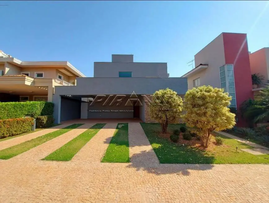 Foto 1 de Casa de Condomínio com 4 Quartos para alugar, 376m² em Jardim São Luiz, Ribeirão Preto