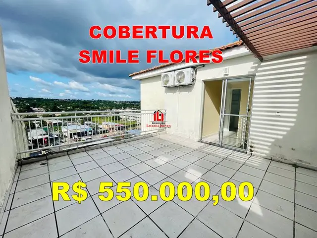 Foto 1 de Cobertura com 3 Quartos à venda, 123m² em Flores, Manaus