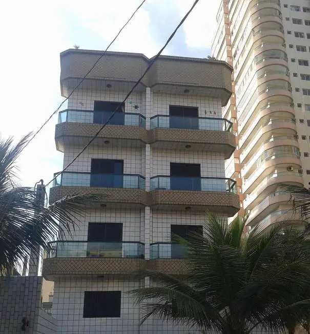 Foto 1 de Flat com 1 Quarto à venda, 50m² em Vila Tupi, Praia Grande