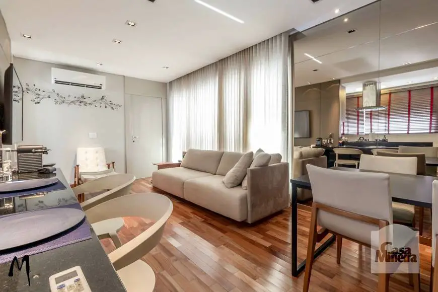 Foto 3 de Apartamento com 1 Quarto à venda, 54m² em Savassi, Belo Horizonte