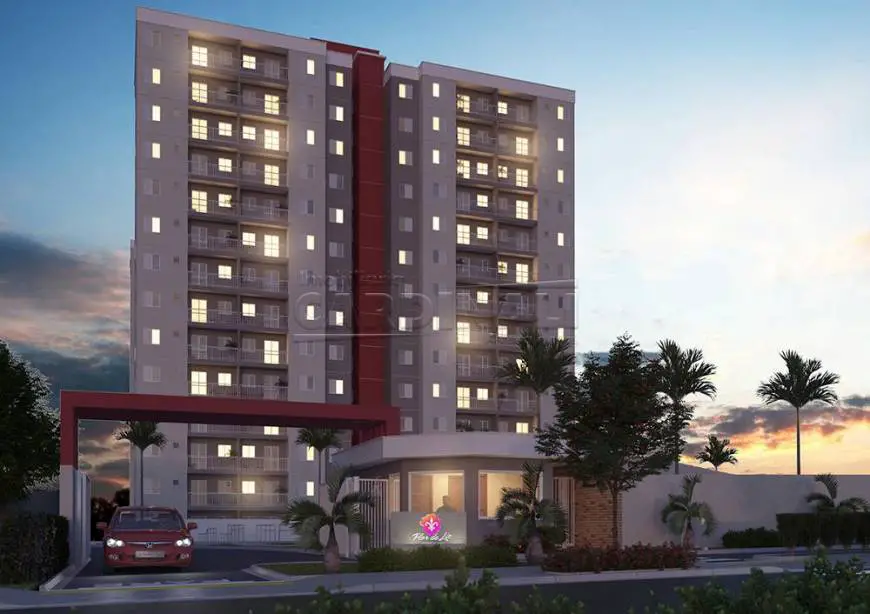 Foto 1 de Apartamento com 2 Quartos para alugar, 49m² em Residencial Parati, São Carlos