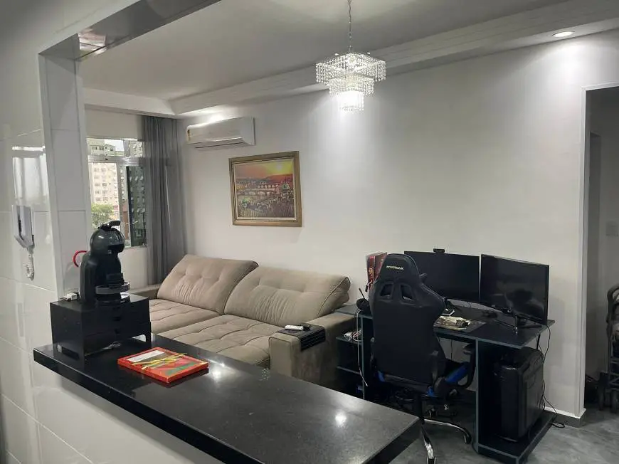 Foto 2 de Apartamento com 1 Quarto à venda, 69m² em Macuco, Santos